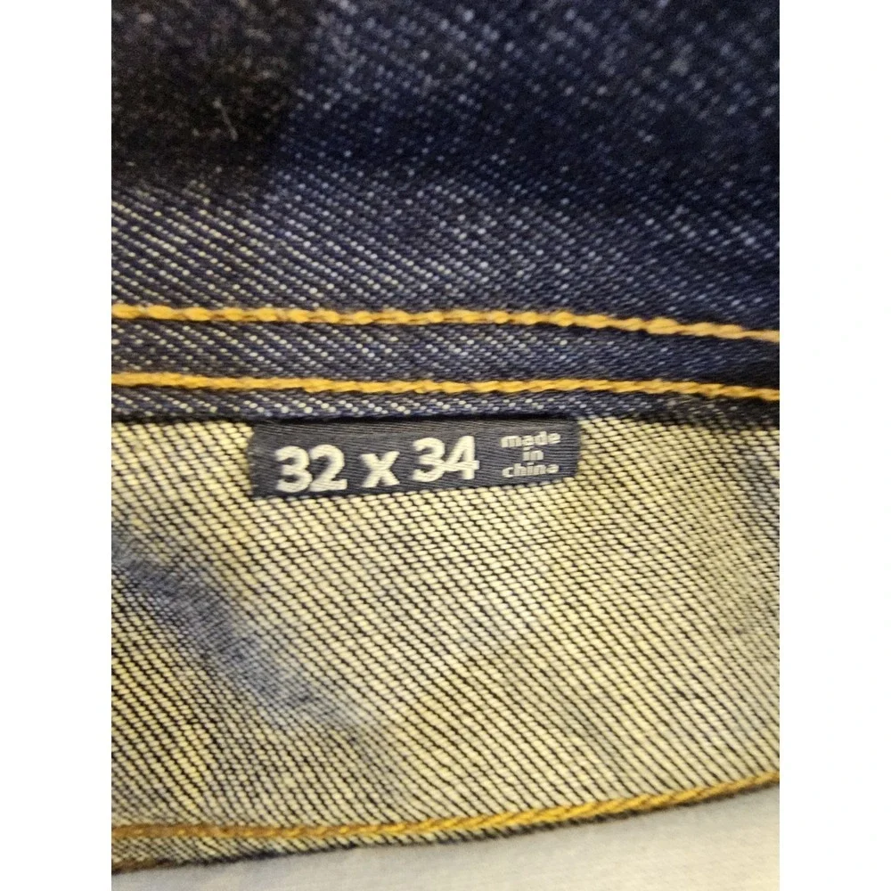 Gilded‎ Age & Co Gild Collection Clean Edge Indigo Jeans Men 32x34